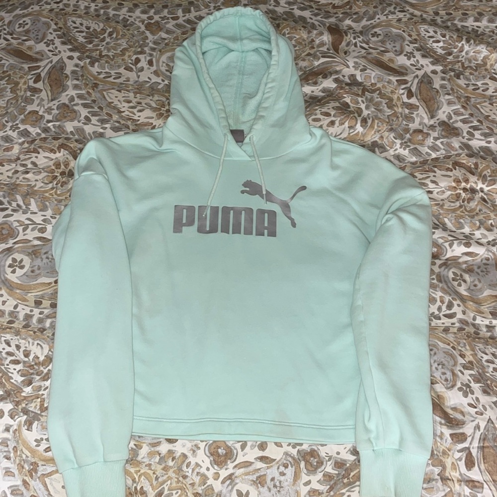 Puma cropped hoodie